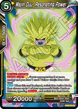 BT30-075 Majin Duu, Resonating Power