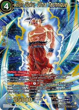 BT30-085 Son Goku, Ultra Technique (SPR)
