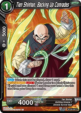 BT30-091 Tien Shinhan, Backing Up Comrades