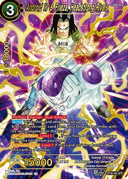 BT30-094 Android 17 & Frieza, Headstrong Rivals (SPR)