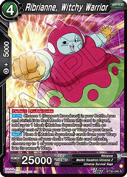 BT30-095 Ribrianne, Witchy Warrior