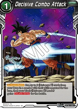 BT30-105 Decisive Combo Attack