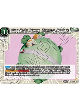 BT30-109 King Kai’s Planet, Training Grounds