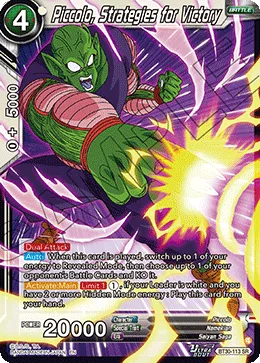 BT30-113 Piccolo, Strategies for Victory