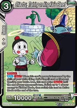 BT30-120 Chiaotzu, Training on King Kai’s Planet