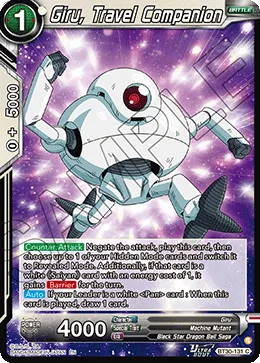 BT30-131 Giru, Travel Companion