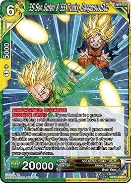 BT30-139 SS Son Goten & SS Trunks, Dangerous Duo