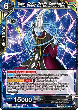 BT30-142 Whis, Godly Battle Spectator