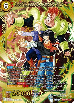 BT30-143 Android 17, Android 18, & Android 16, Trinity
