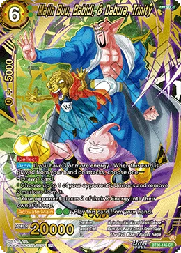 BT30-145 Majin Buu, Babidi, & Dabura, Trinity