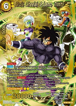 BT30-146 Broly, Cheelai, & Lemo, Trinity