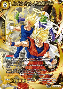 BT30-148 Son Goku, Vegeta, & Paikuhan, Trinity