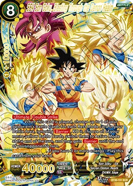 BT30-151 SS4 Son Goku, Blasting Through the Demon Realm