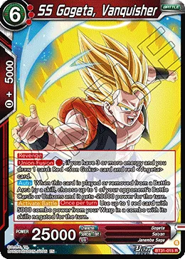 BT31-015 SS Gogeta, Vanquisher