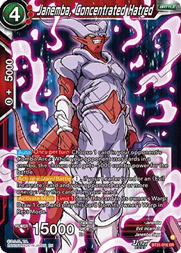 BT31-016 Janemba, Concentrated Hatred
