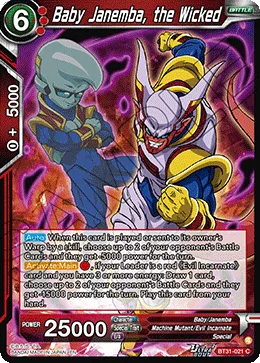 BT31-021 Baby Janemba, the Wicked