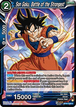 BT31-029 Son Goku, Battle of the Strongest