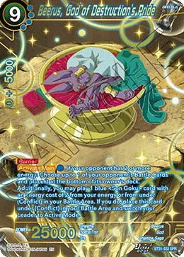BT31-033 Beerus, God of Destruction’s Pride (Alt art)