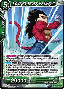 BT31-051 SS4 Vegeta, Becoming the Strongest