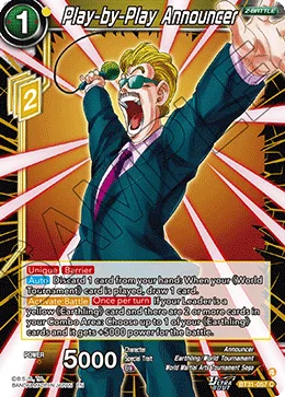 BT31-057 Play-by-Play Announcer