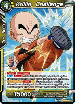 BT31-059 Krillin, Challenge