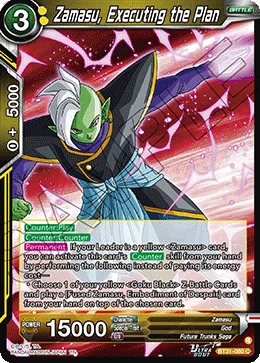 BT31-080 Zamasu, Executing the Plan