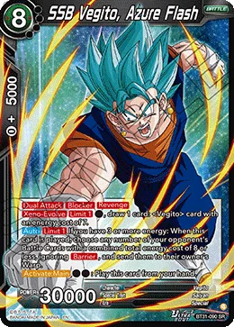 BT31-090 SSB Vegito, Azure Flash