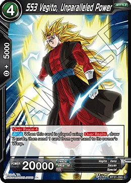 BT31-095 SS3 Vegito, Unparalleled Power