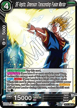 BT31-096 SS Vegito, Dimension Transcending Fusion Warrior