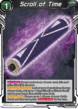 BT31-113 Scroll of Time