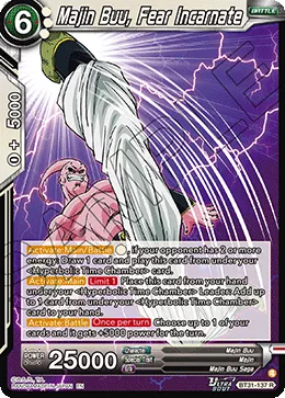 BT31-137 Majin Buu, Fear Incarnate