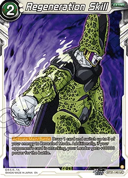 BT31-140 Regeneration Skill