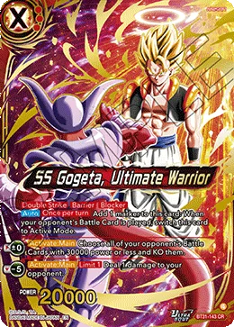 BT31-143 SS Gogeta, Ultimate Warrior