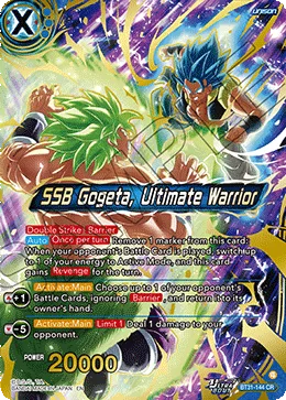 BT31-144 SSB Gogeta, Ultimate Warrior
