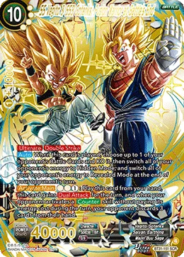 BT31-151 SS Vegito & SS3 Gotenks, Fusion Warrior at Battle’s End