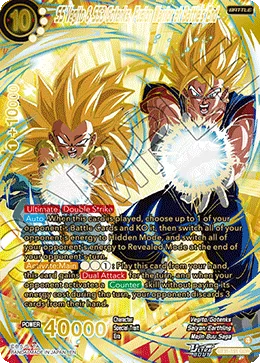 BT31-151 SS Vegito & SS3 Gotenks, Fusion Warrior at Battle’s End (GDR)