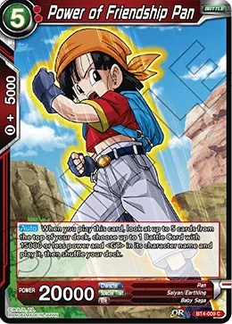 BT4-009 Power of Friendship Pan
