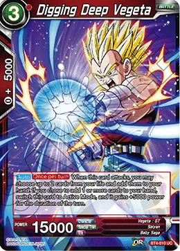 BT4-010 Digging Deep Vegeta