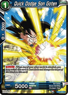 BT4-029 Quick Dodge Son Goten