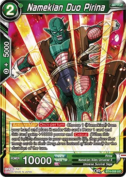 BT4-058 Namekian Duo Pirina