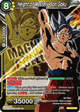BT4-075 Height of Mastery Son Goku (Promo)