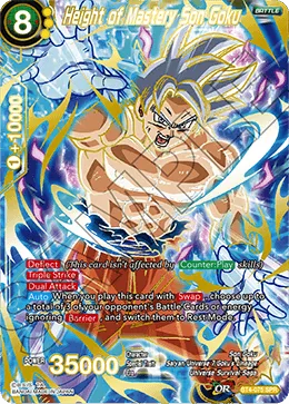 BT4-075 Height of Mastery Son Goku (SPR)