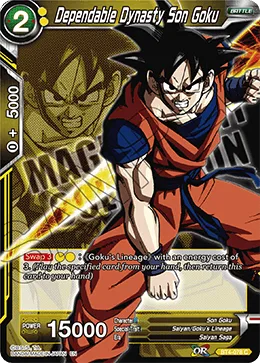 BT4-078 Dependable Dynasty Son Goku (Promo)