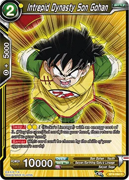 BT4-084 Intrepid Dynasty Son Gohan