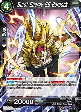 BT4-100 Burst Energy SS Bardock