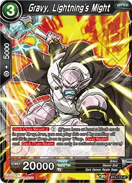 BT4-113 Gravy, Lightning's Might