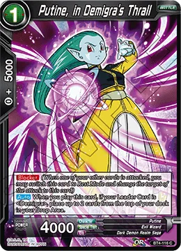 BT4-116 Putine, in Demigra's Thrall