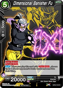 BT4-118 Dimensional Banisher Fu (Promo)