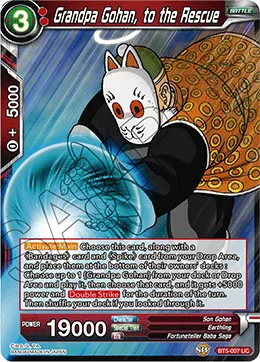 BT5-007 Grandpa Gohan, to the Rescue