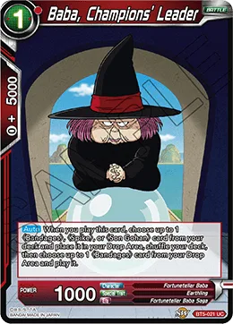 BT5-021 Baba, Champions' Leader
